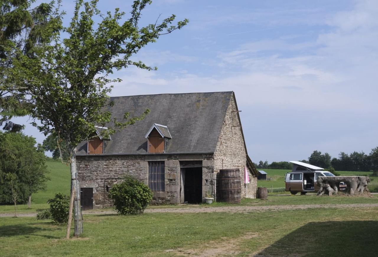 La Billardiere Camping A La Ferme Le Menil-Ciboult Exterior photo