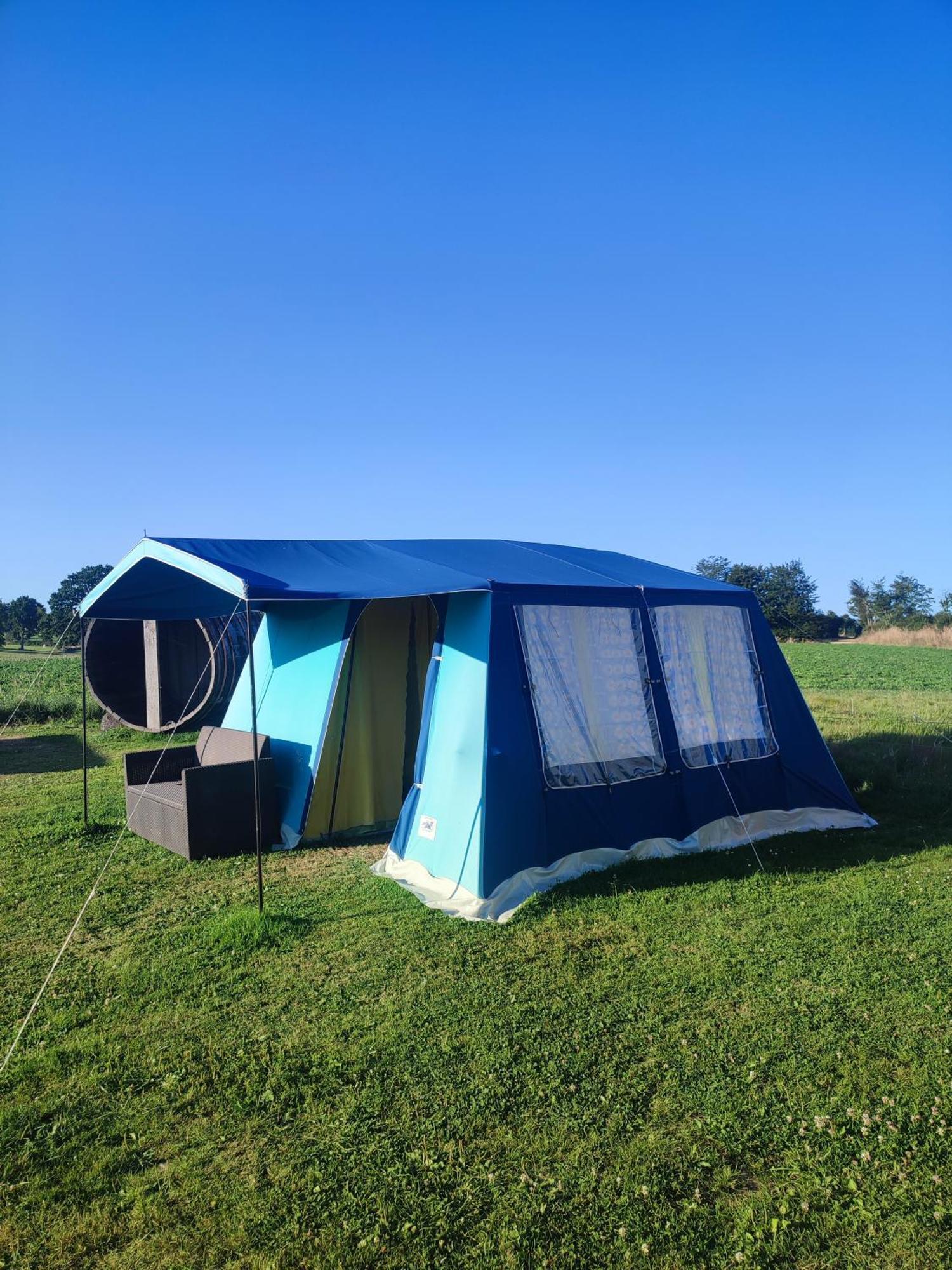 La Billardiere Camping A La Ferme Le Menil-Ciboult Exterior photo