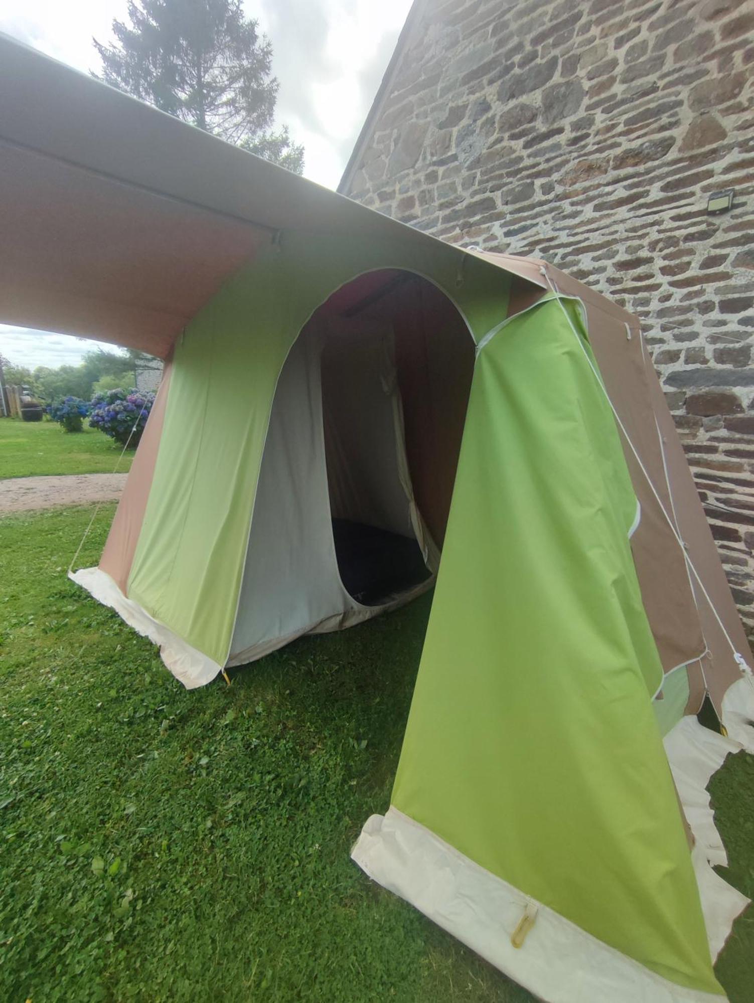 La Billardiere Camping A La Ferme Le Menil-Ciboult Exterior photo